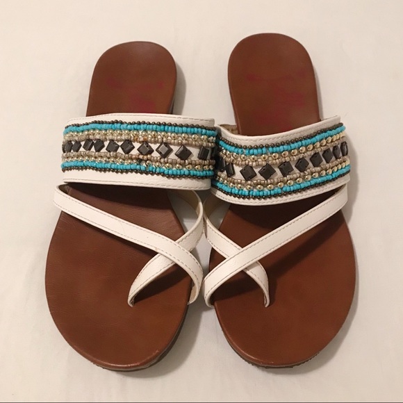 Jellypop Shoes - Beaded Sandals